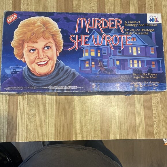 Vintage 1985 Murder She Wrote Board Game by Warren 99% Complete - Picture 10 of 16